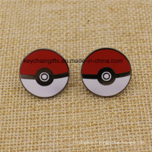 Badges de Pokemon de métal d&#39;émail dur fait sur commande de vente chaude